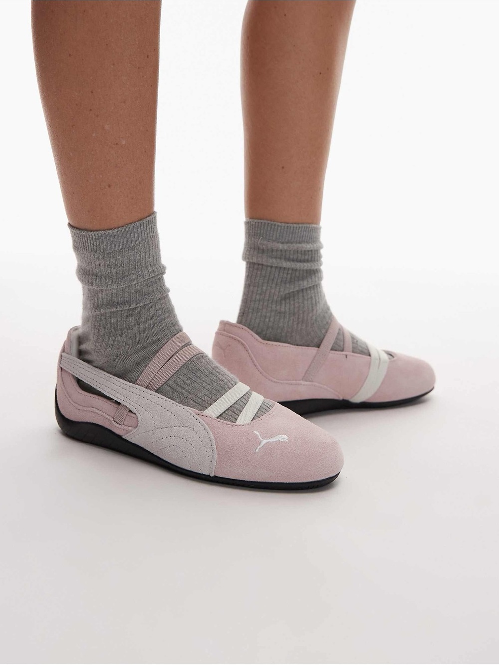 Womens PUMA Speedcat Ballet Shoe - Whisp Of Pink Size 7.5